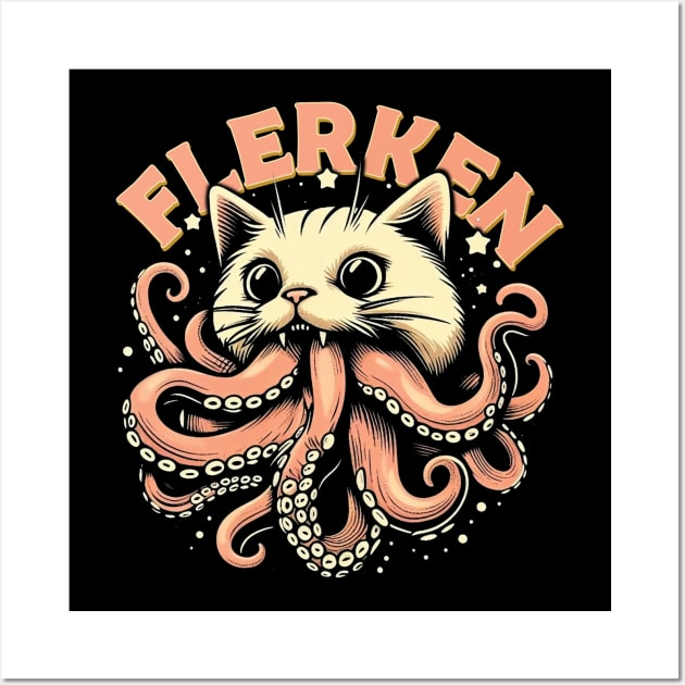 Flerken Cat Wall Art by Trendsdk